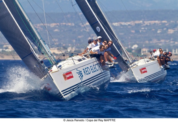 La flota internacional de X-35, fiel a la Copa del Rey Mapfre