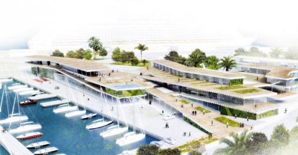 Der Club de Mar öffnet den Hafen zur Stadt hin