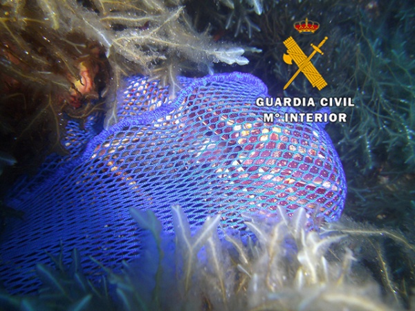 La Guardia Civil sorprende a submarinista que hacía pesca ilegal en un islote de Ibiza