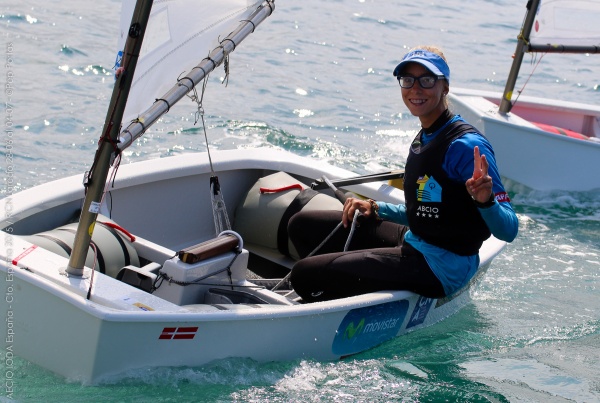 Aina Colom revalida el título nacional de Optimist