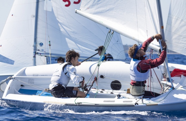 Una docena de jóvenes regatistas de Baleares se enfrenta a pruebas internacionales de primer nivel