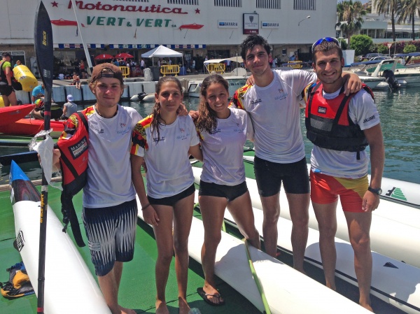 Éxito de participación en el primer Trofeo Club de Mar de piragüismo