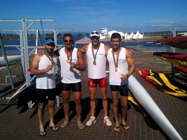 Alexis Capdevila y José Calero, oro en el Mundial Master de Piragüismo