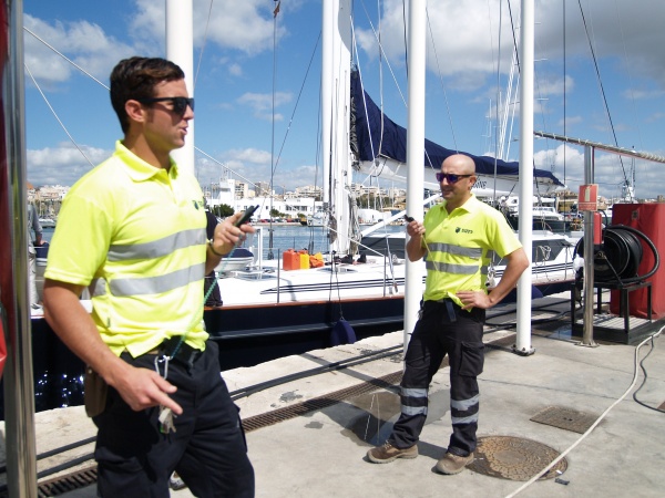 STP Shipyard Palma, único varadero que usa radio digital inteligente