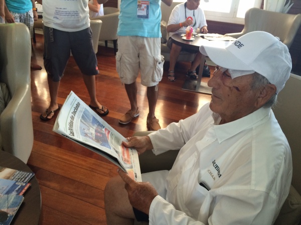 Jacinto Rodríguez, el náufrago con duende: «Mañana voy a competir»