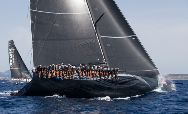 La flota de la Copa del Rey Mapfre navega al completo