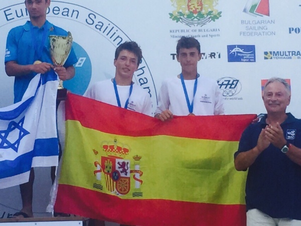 Torres y Massanet, bronce en el Europeo S17 de 420