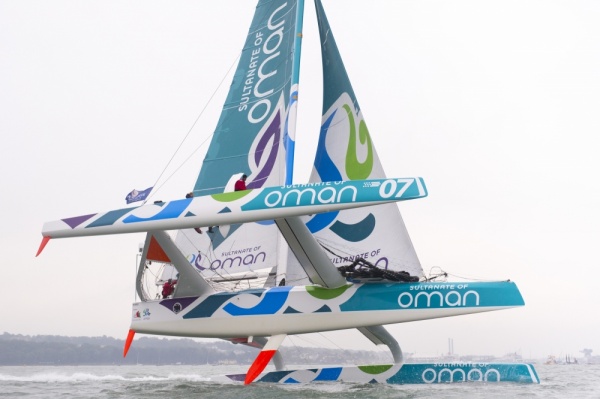 Victoria del MOD70 Musandam-Oman Sail en la Artemis Challenge