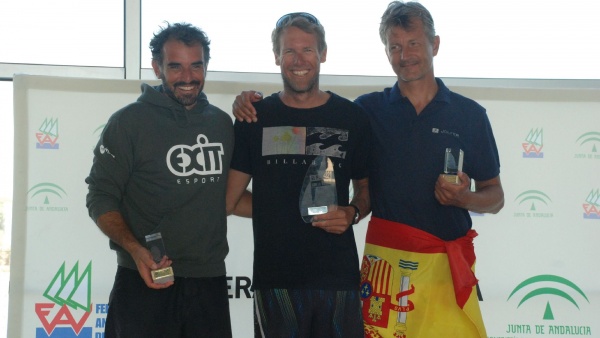 Alex Buchau, campeón de Europa Grand Máster de Raceboard