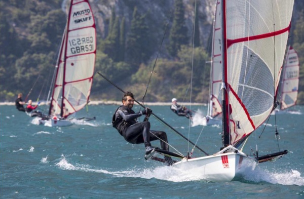 Justo Martínez, subcampeón del Mundo Master de Musto Skiff