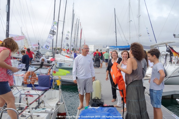 Lanzarote celebra el prólogo de la segunda etapa de la Mini Transat Islas de Guadalupe