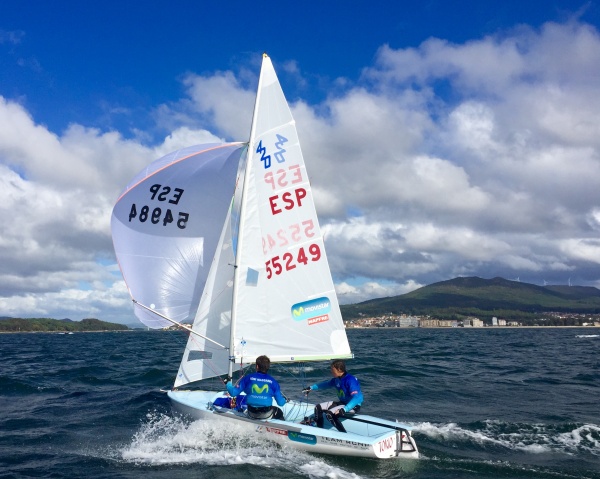 Los regatistas del RCNP Torres y Massanet, campeones de la Copa de España de 420