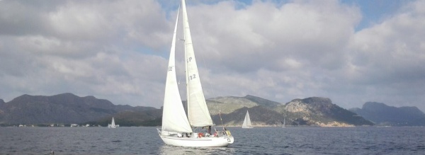 La Bahía de Pollença albergó la segunda prueba de la Liga de Otoño
