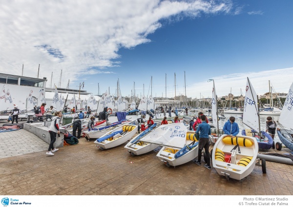 510 regatistas se preparan para participar en el 65 Trofeo Ciutat de Palma