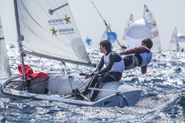 Las tripulaciones mallorquinas dominan el Campeonato España 420