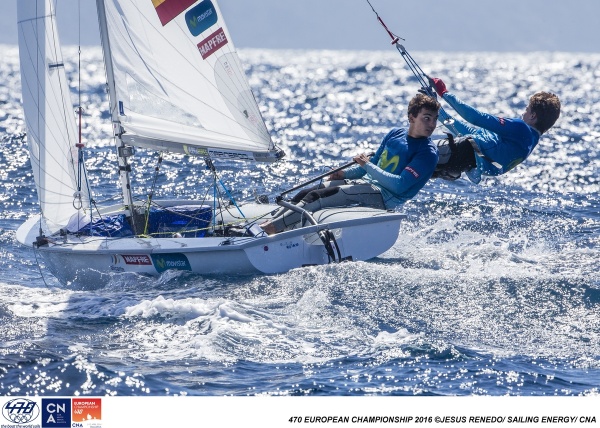 Xammar/Herp son octavos en el Europeo 470