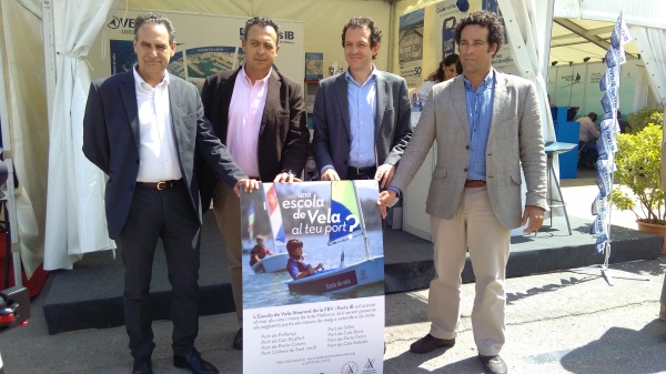 Ports IB y la Federación Balear promoverán el deporte a través de escuelas de vela itinerantes