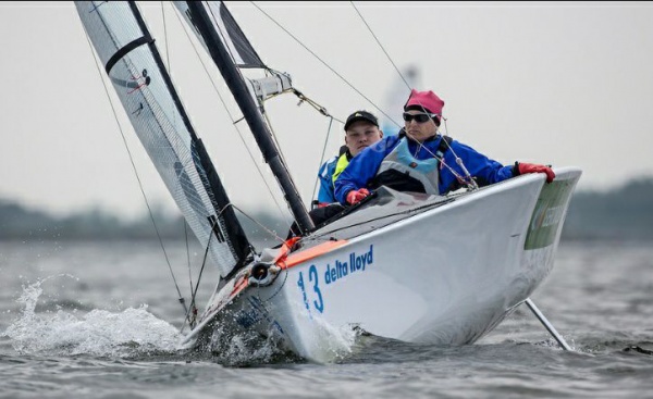 Sergi Roig y Violeta del Reino, octavos en la Delta Lloyd Regatta