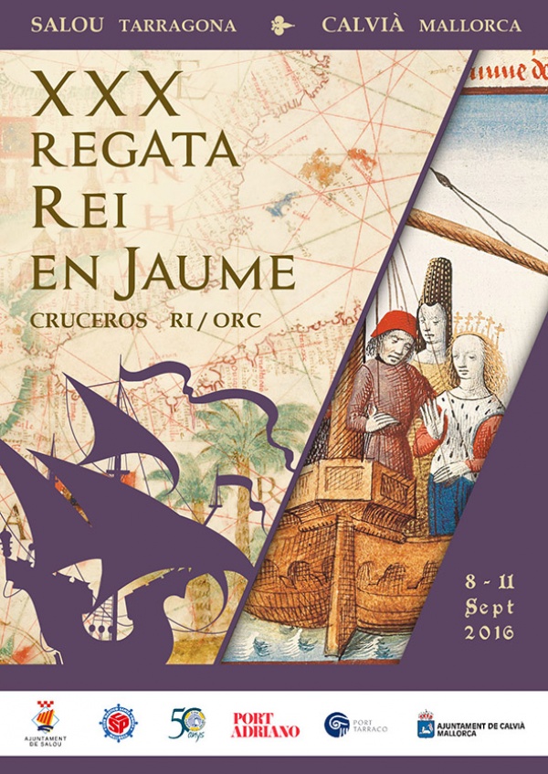 La Regata de Altura Rei en Jaume conmemora su trigésima edición