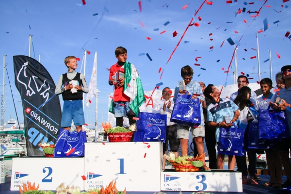 Conrad Konitzer, subcampeón de la Copa de España de Optimist