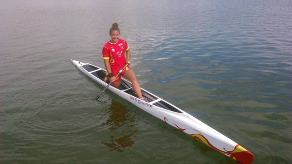 Adriana Paniagua y Adrián Castaño acceden a la élite del piragüismo