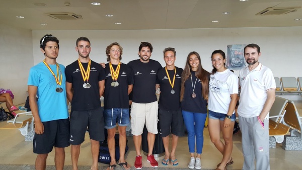 Los palistas de Baleares brillaron en el Campeonato de España de pista
