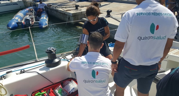 Hospital Quirónsalud Palmaplanas y Clínica Rotger atienden a 130 regatistas