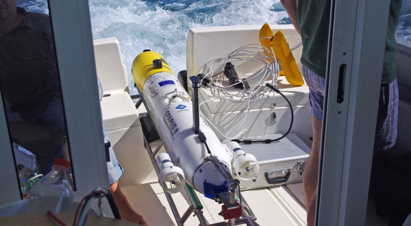 Un robot en el agua «irrrespirable»