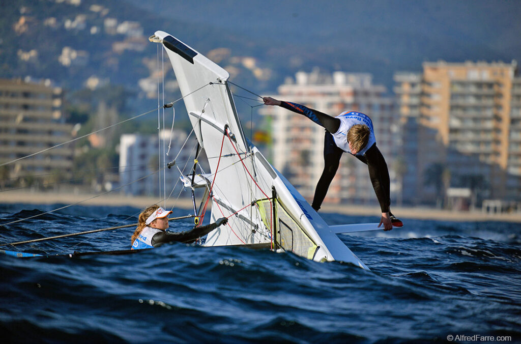 Las mallorquinas Lala Akrich y Cata Homar se colocan primeras en 420