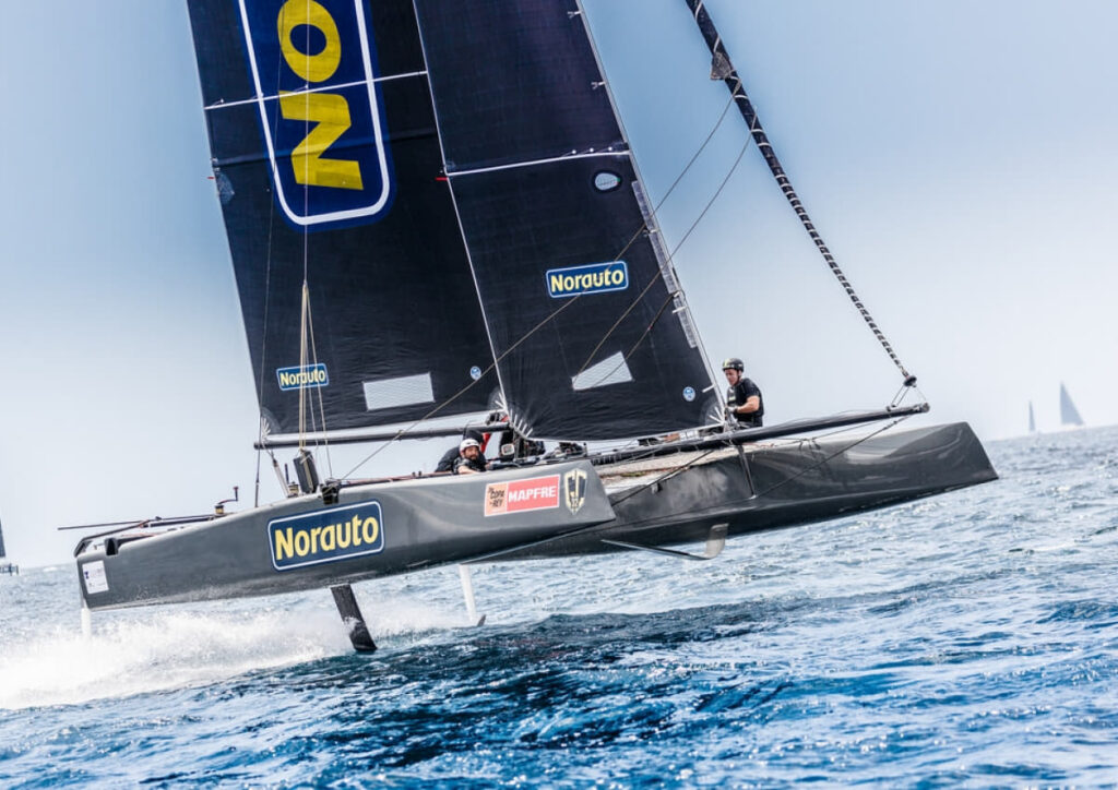 Los catamaranes voladores regresan a la Copa del Rey MAPFRE