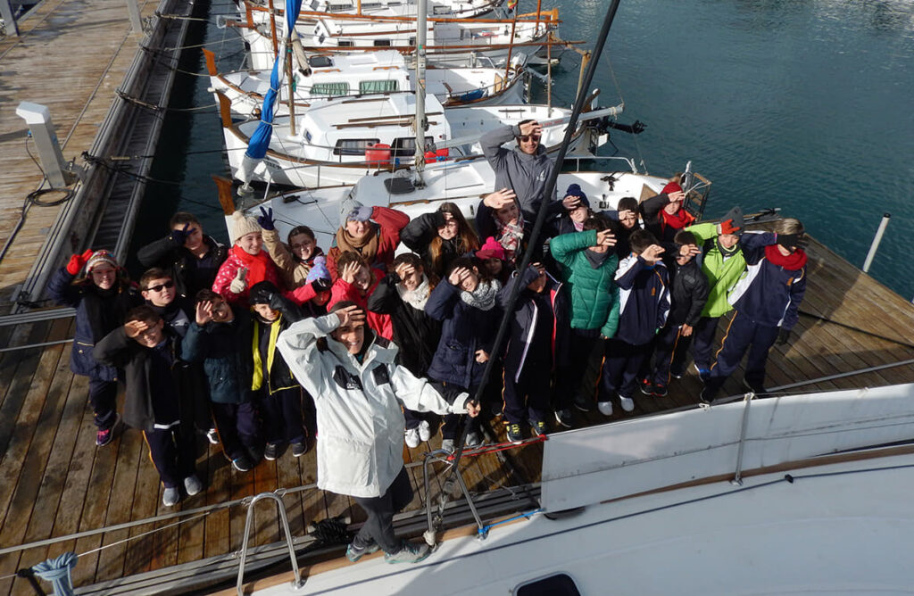 El Colegio Can Bonet protagoniza el inicio de la Setmana del Mar