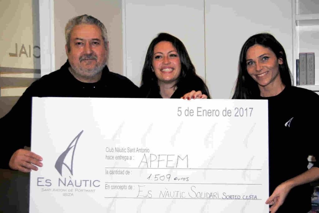 Es Nàutic Solidari recauda 1.500 euros para APFEM
