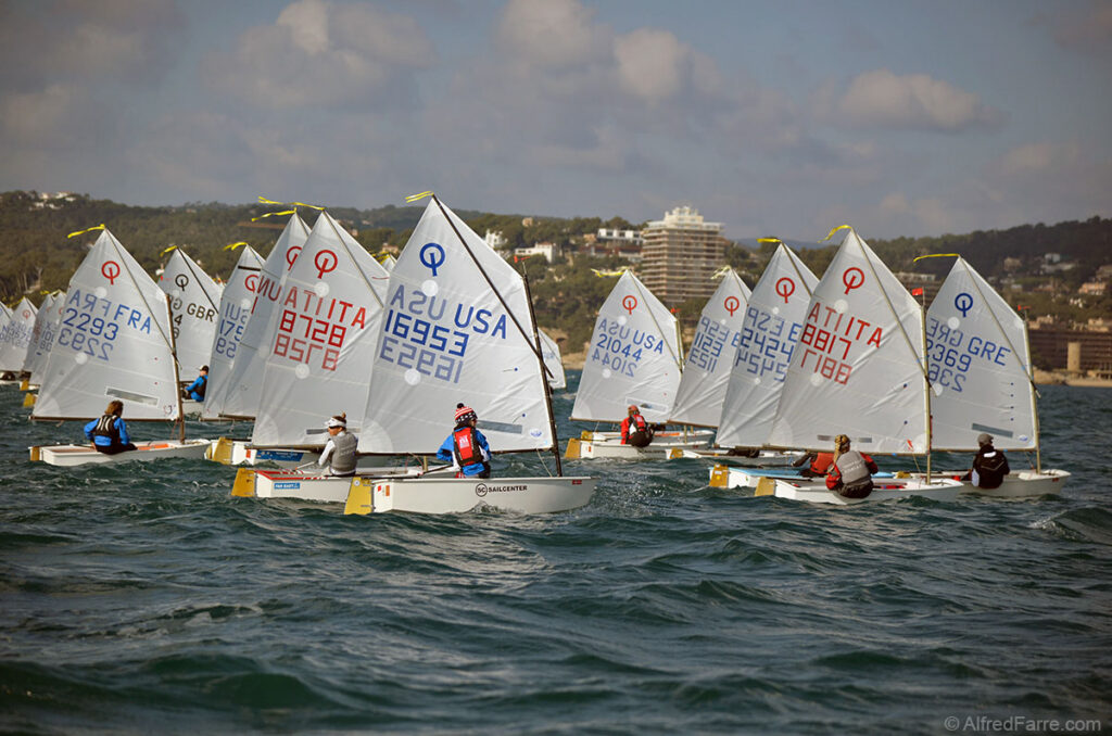Plata para Nacho Baltasar en el Palamós Optimist Trophy