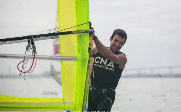 Sergi Escandell, subcampeón de España de la clase olímpica RS:X