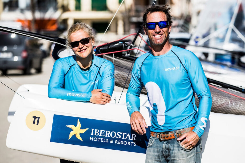 La ucraniana Olga Maslivets, nueva pareja de Iker en Nacra 17