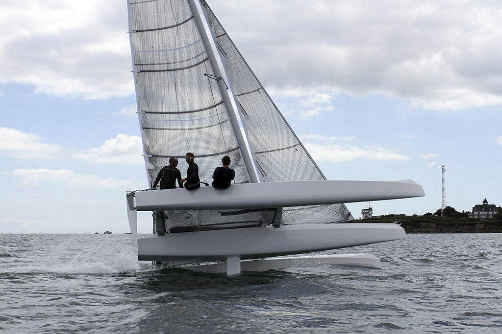 Un trimarán de 7,5 metros intentará el récord de la vuelta a Mallorca