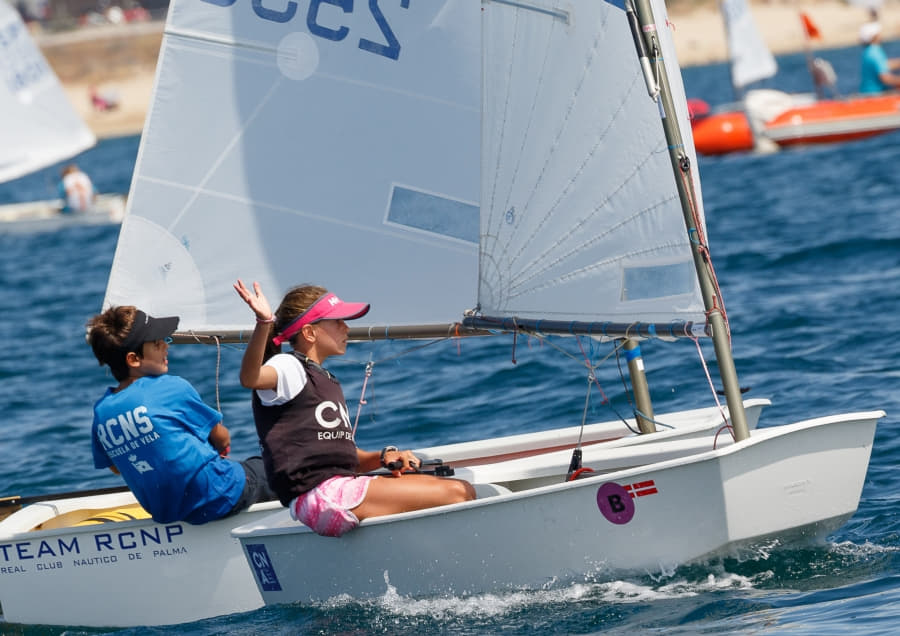 El RCN Port de Pollença se prepara para la regata estrella de Optimist