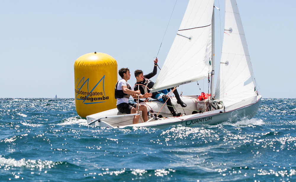 El viento se pone del lado de la 9 Setmana de la Vela Trofeo Durán