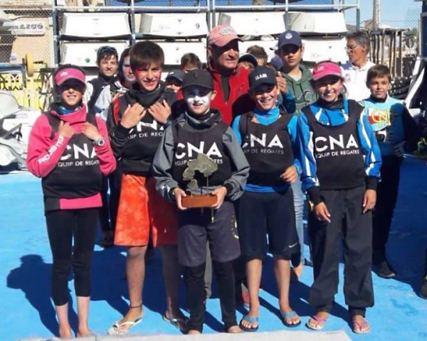 El CN Arenal, campeón de Baleares por equipos de Optimist