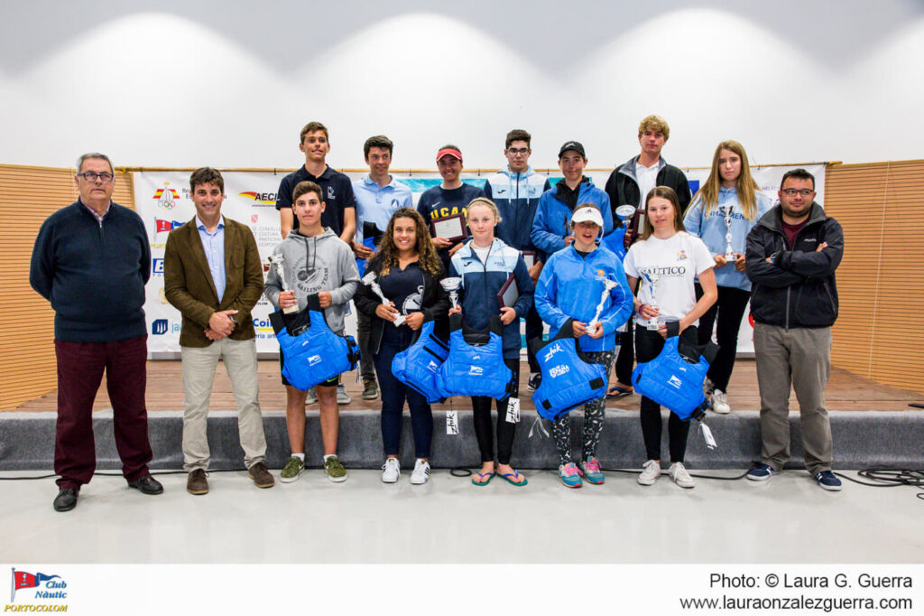 Ortuño, campeón de la Copa de España de Laser 4.7 en Portocolom