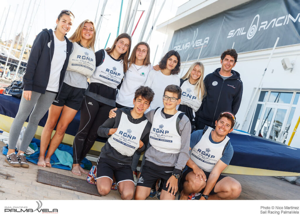 Los jóvenes talentos del RCNP se suman a la Sail Racing PalmaVela