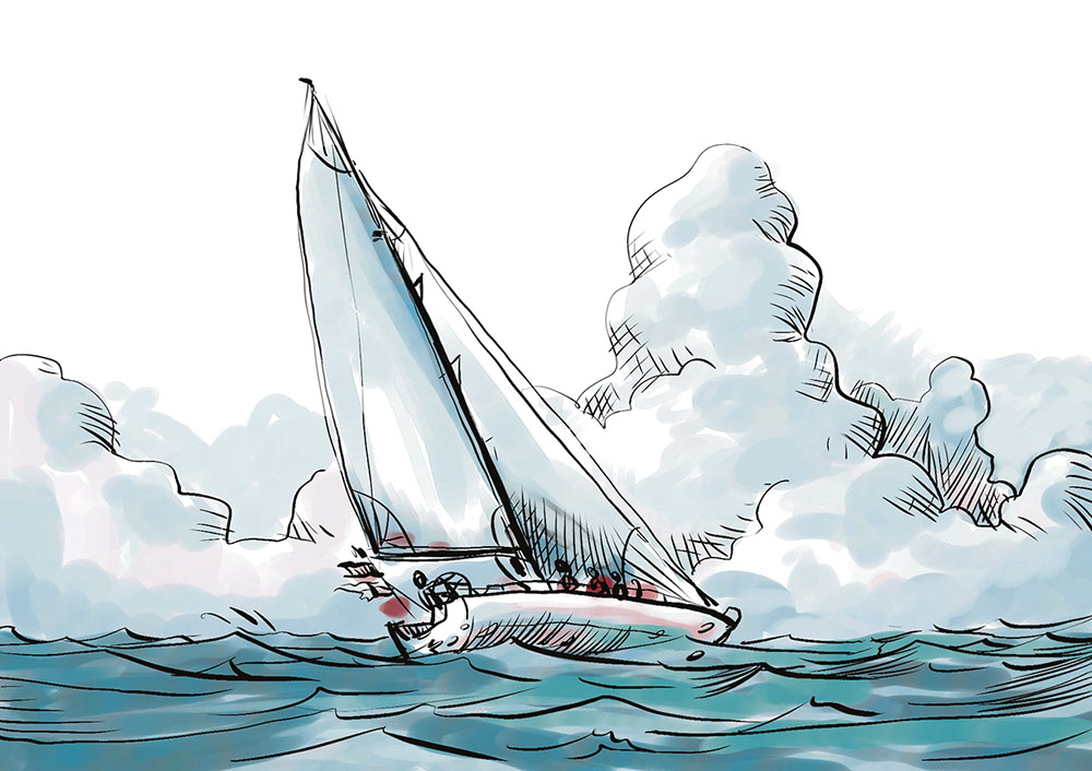 Arneses y chalecos, incómodos pero vitales en solitario