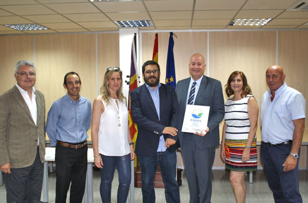 El Govern premia a Alcudiamar por buenas prácticas medioambientales