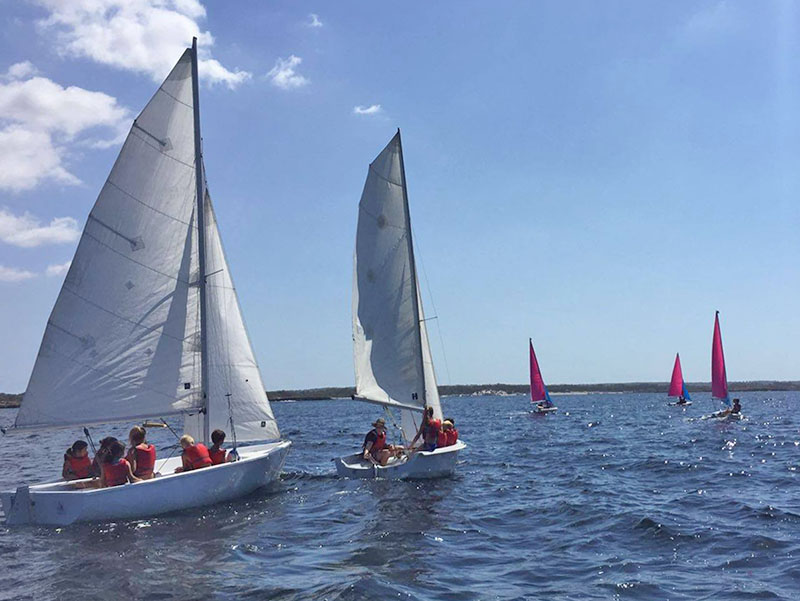 La Colonia de Sant Jordi y Sóller tendrán escuela de vela itinerante este verano