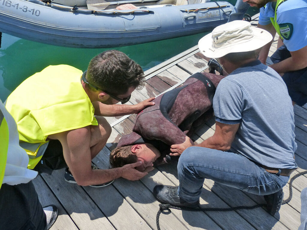 Marina Ibiza pone a prueba su seguridad para la temporada alta