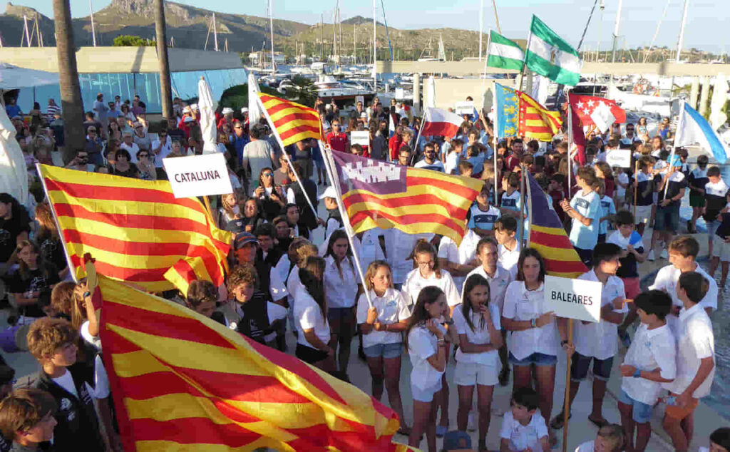 Queda inaugurado el Campeonato de España de Optimist