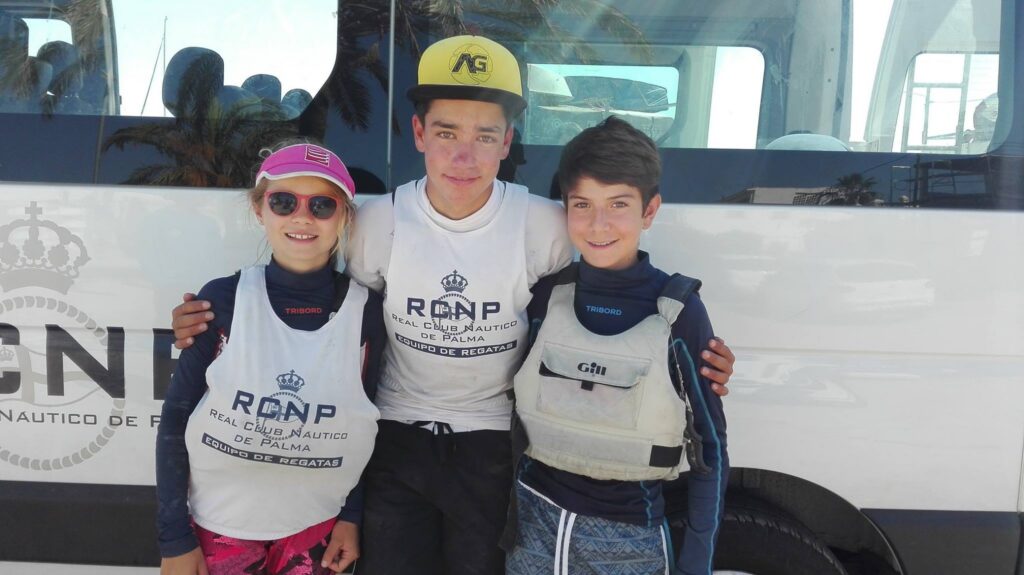 Dominio de Jordi Lladó en la clase Optimist del Trofeu CNE