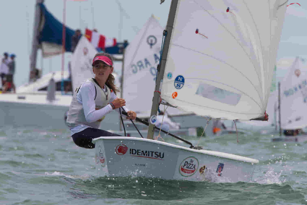 María Perelló luchará en el grupo oro en el Mundial de Optimist