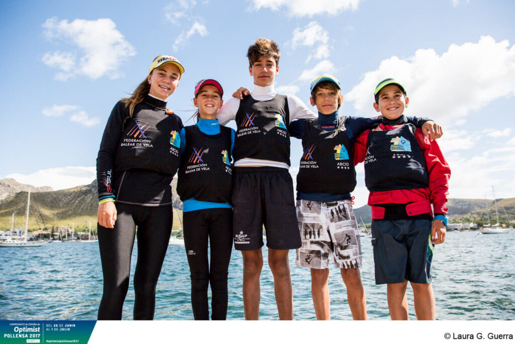 Baleares gana el Campeonato de España de Optimist ante Andalucía