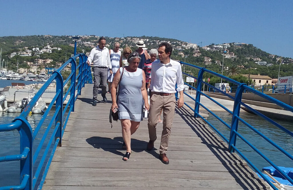 El Puerto de Andratx contará con un nuevo pantalán de tránsito